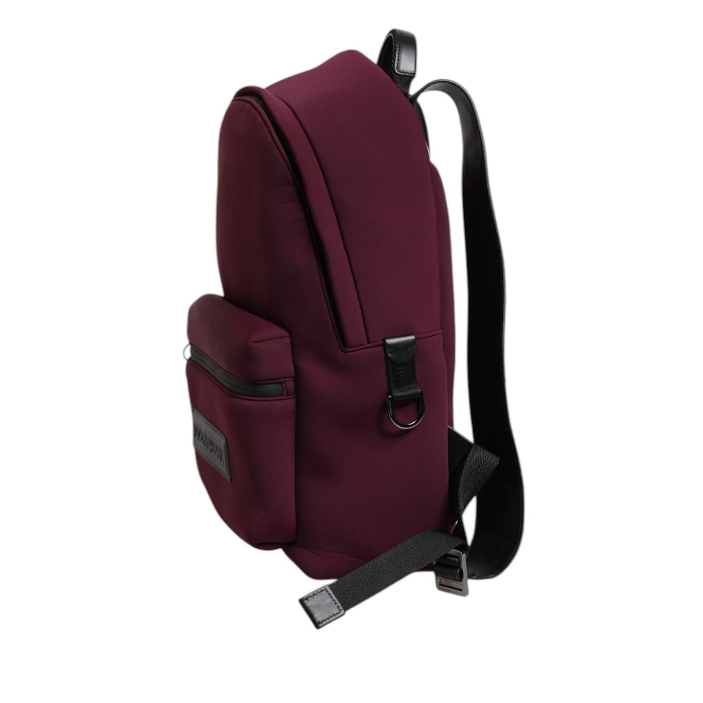 Dolce & Gabbana Burgundy Montreale Tecnico Textile Men Backpack Bag BAG1628