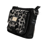 Dolce & Gabbana Multicolor Leopard Jacquard Crossbody Bag BAG4005
