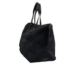 Dolce & Gabbana Black Canvas DG Logo Print Shopping Hand Tote Bag BAG4059