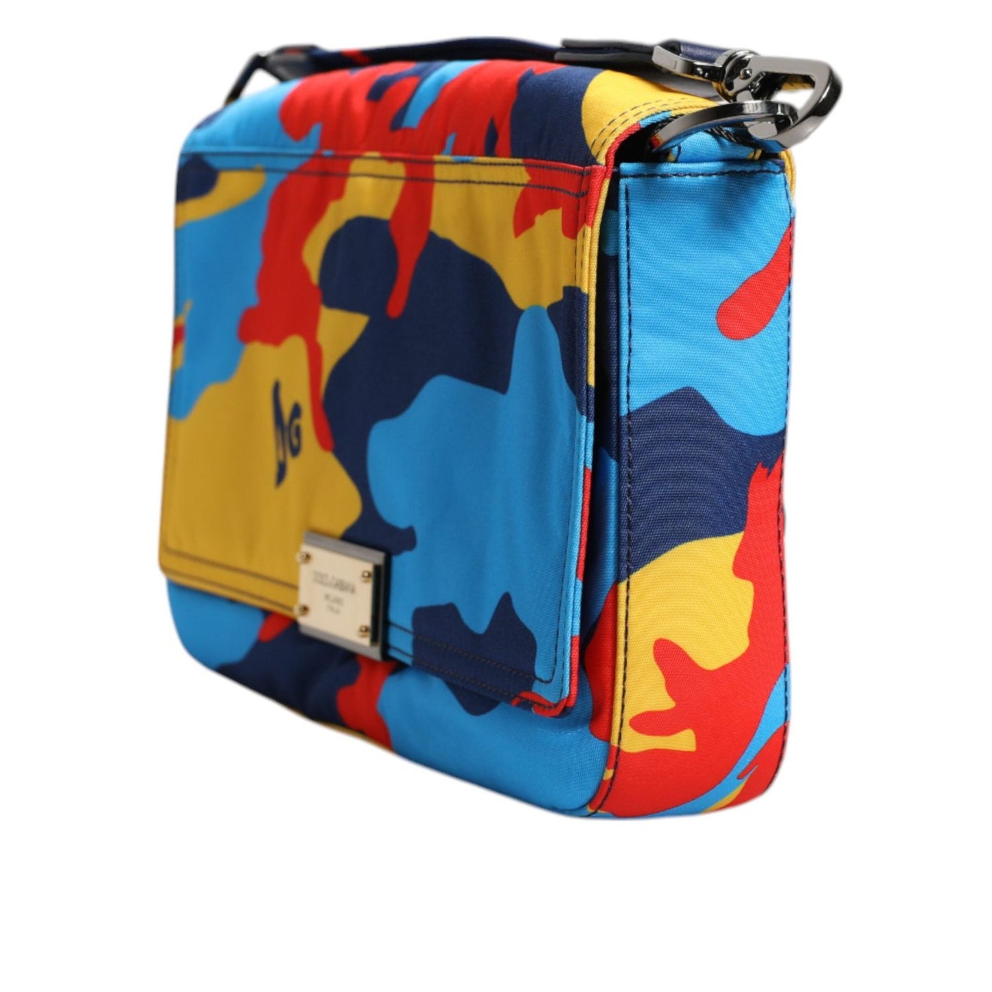 Dolce & Gabbana Multicolor Camouflage Nylon Crossbody Bag BAG4082