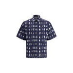 Prada Madras check pattern Shirt PR-UCS440SOOO16TJF0021-XL