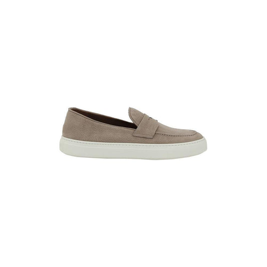 Fratelli Rossetti Hammered leather Loafers