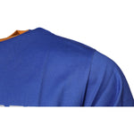 Dolce & Gabbana Blue Graphic Print Cotton Crew Neck T-shirt