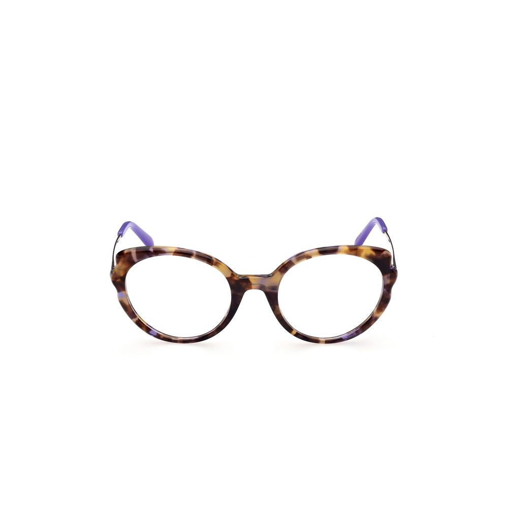 Emilio Pucci Brown Acetate Frames, women's glasses model EP5193-52055, brown acetate with 52/21/140 mm measurements