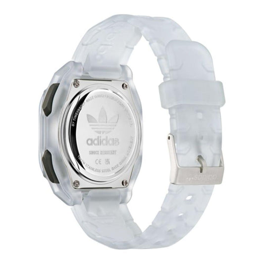 Adidas Transparent Synthetic Watch
