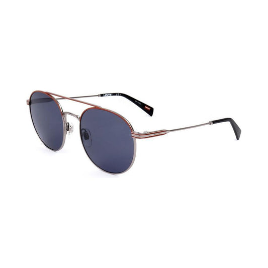 Levi's Gray Stainless Steel Sunglasses