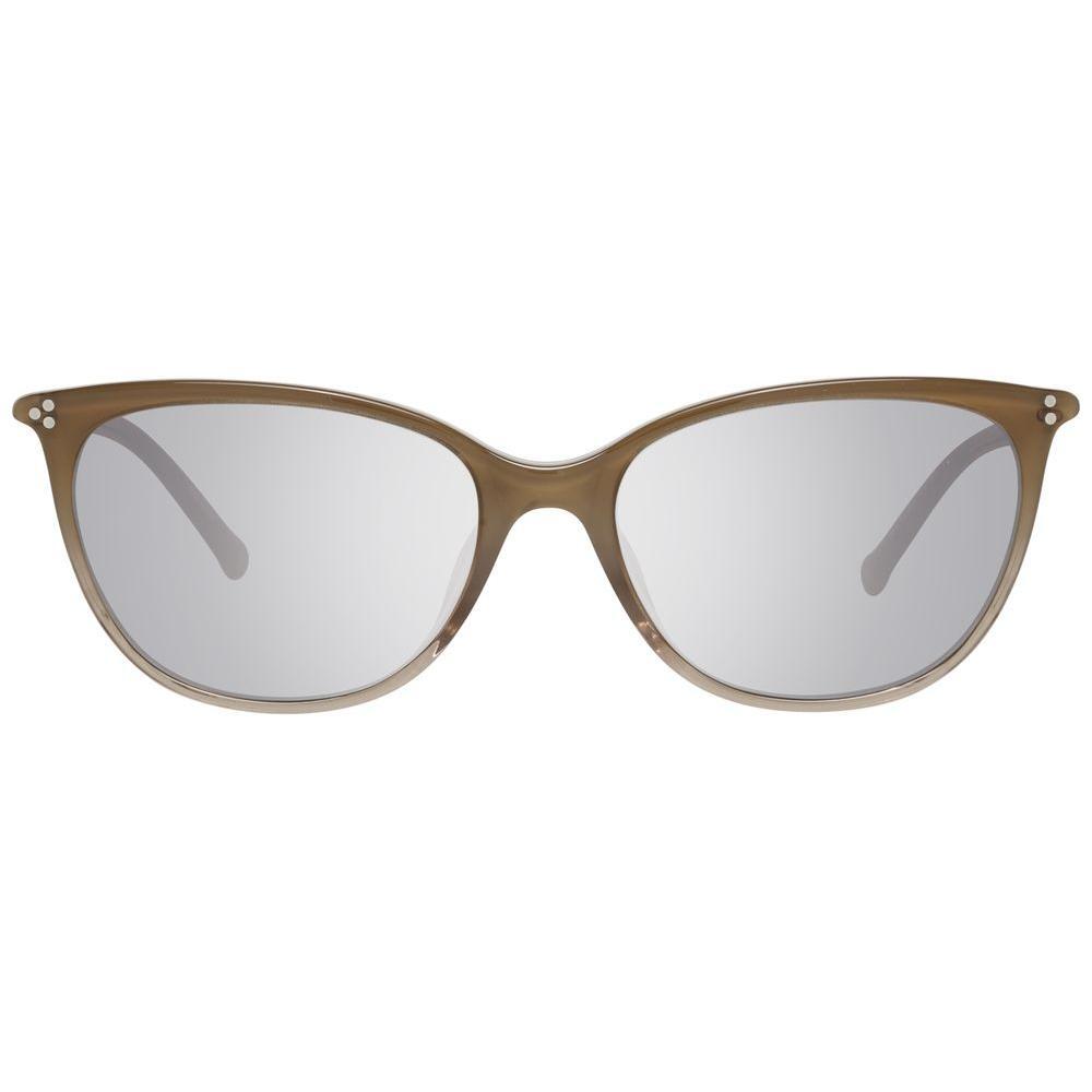 Hally&Son Brown Plastic Sunglasses