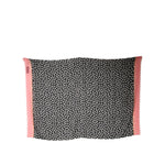 Dolce & Gabbana Black White Polka Dots Fringes Wrap Scarf MS7159
