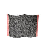 Dolce & Gabbana Black White Polka Dots Fringes Wrap Scarf MS7160