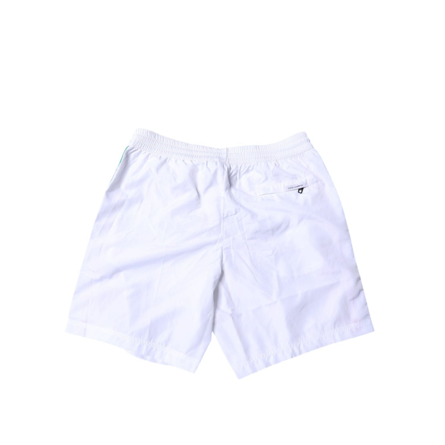 Dolce & Gabbana White Stripes Beachwear Shorts 2Pc Swimwear