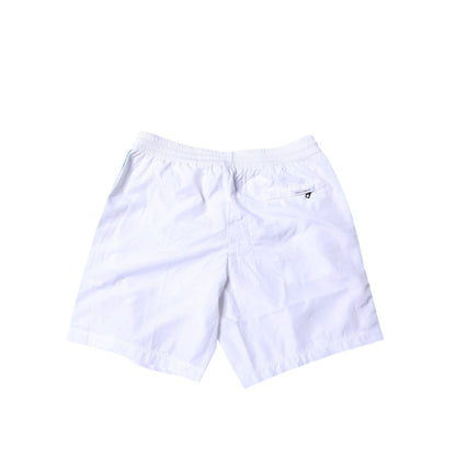 Dolce & Gabbana White Stripes Beachwear Shorts 2Pc Swimwear