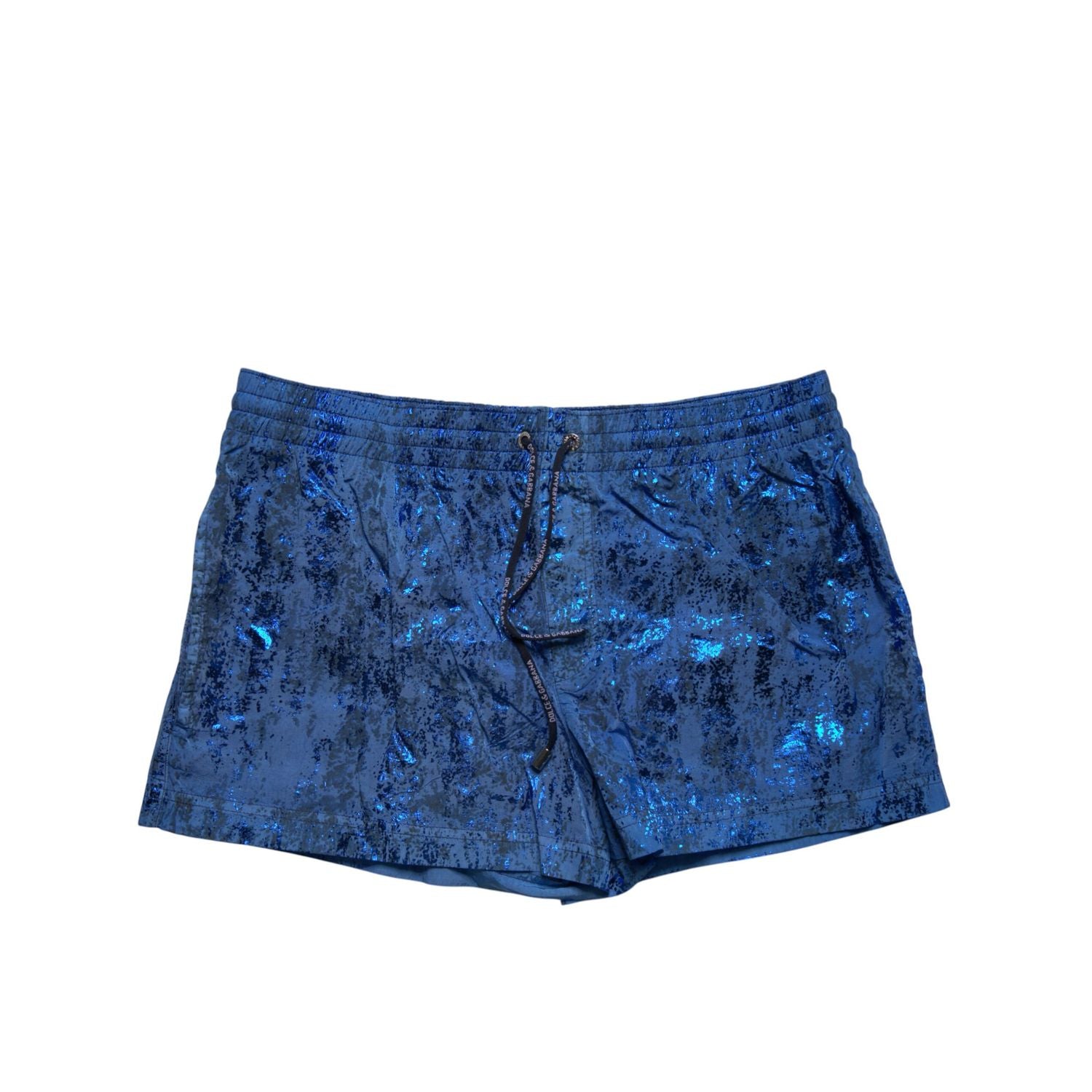 Dolce & Gabbana Blue Nylon Beachwear Swim Shorts 2Pc Swimwear