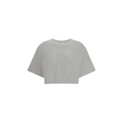 PINKO White Cotton T-Shirt