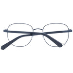 Guess Black Unisex Glasses Frame, metal full-rim design with plastic lenses, shown with case, dimensions: 52 lens width, 150 temple length.