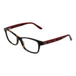 Guess Brown Women Glasses Frame with full-rim acetate, rectangle style, and demo lenses. Includes branded case, spring hinge for comfort.