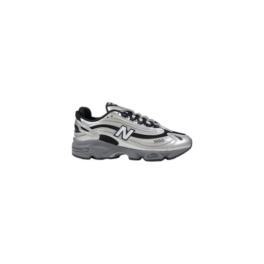 New Balance Silver Synthetic Sneaker
