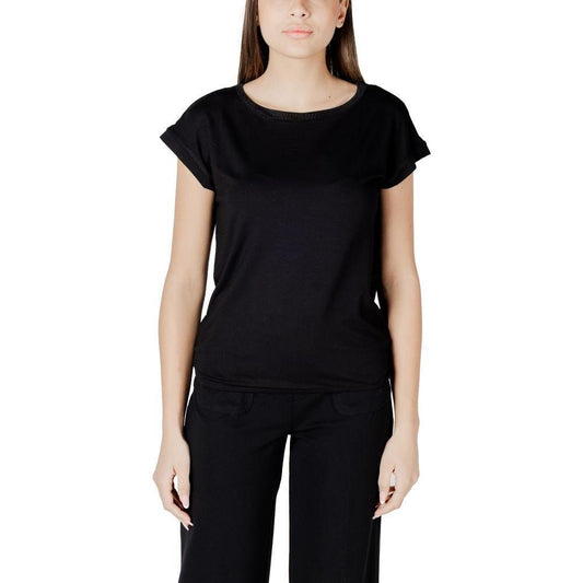 Street One Black Viscose Tops & T-Shirt