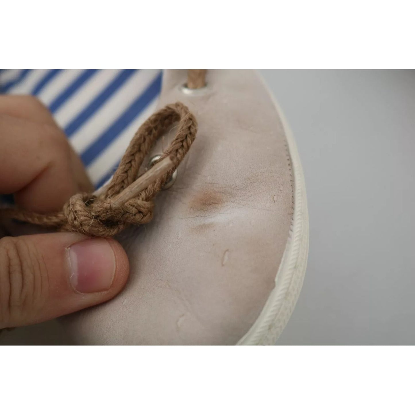 Pantofola D'Oro Beige Suede Lace Bow Loafers Ballet Flat Shoes