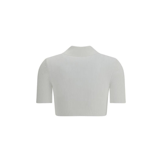 Courrėges Cropped Polo Shirt