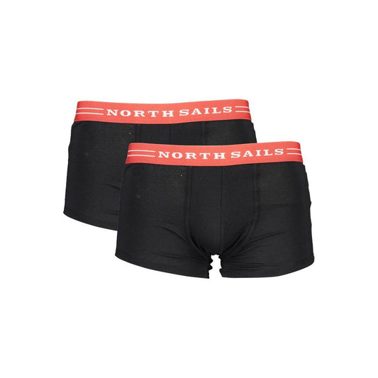 North Sails Black Cotton Underwear
