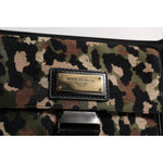 Dolce & Gabbana Multicolor Leopard Jacquard Crossbody Bag BAG4313