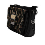 Dolce & Gabbana Multicolor Leopard Jacquard Crossbody Bag BAG4313