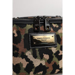 Dolce & Gabbana Multicolor Leopard DG Logo Belt Waist Fanny Pack Bag BAG4317