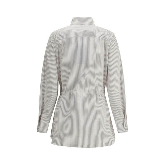 Fendi Striped Shirt Jacket