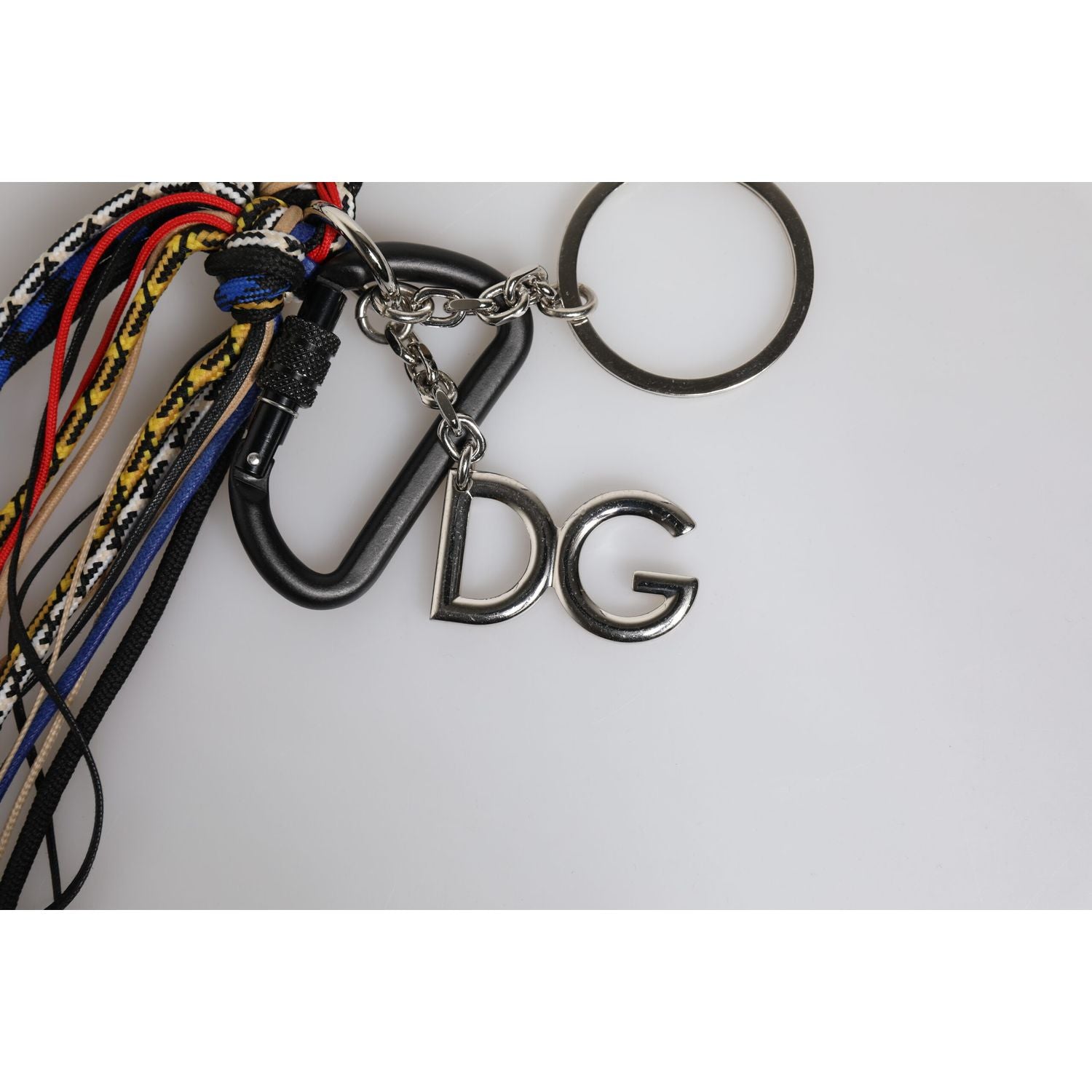 Dolce & Gabbana Multicolor Braided Rope Logo Bag Shoulder Strap