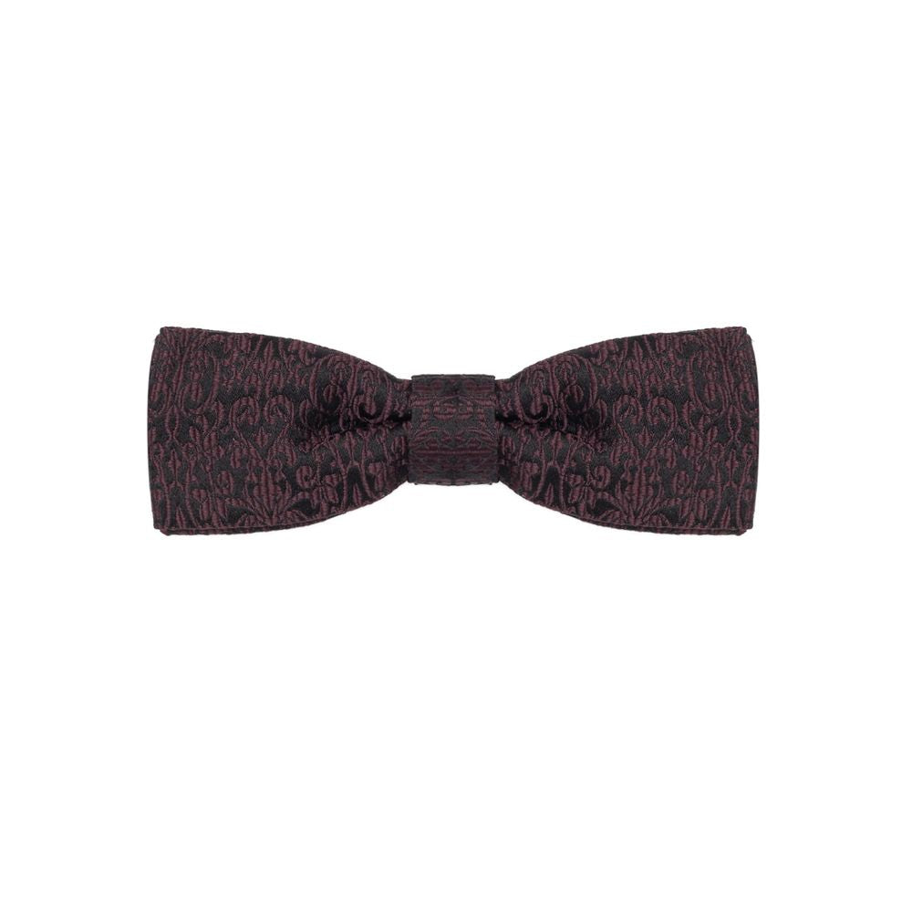 Dolce & Gabbana Black Silk Bowty