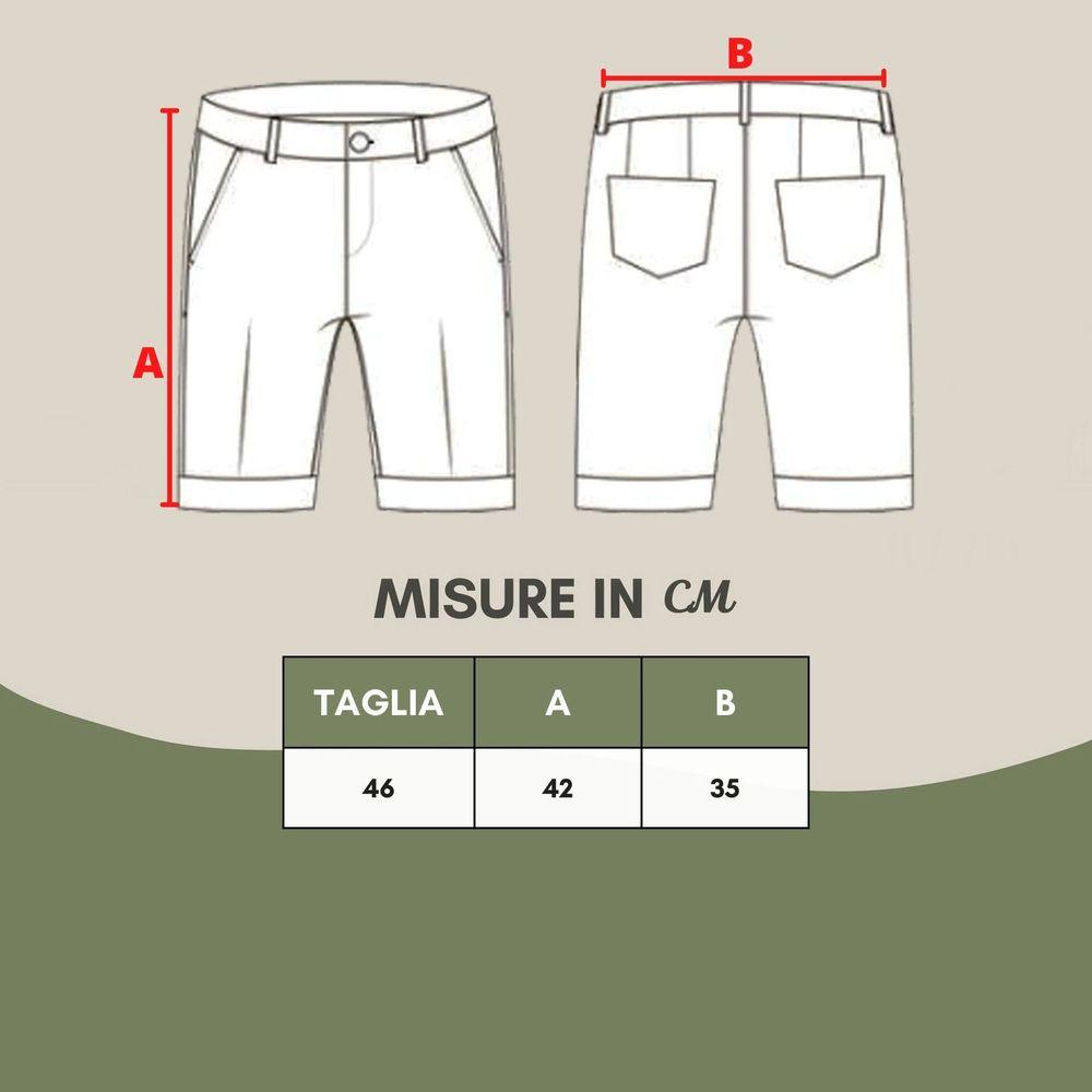 优雅多色粘胶短裤