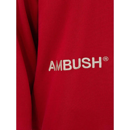 Ambush Elevated Red Cotton Sweater