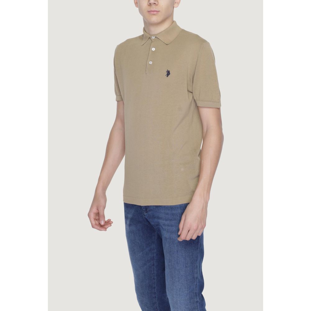 U.S. POLO ASSN. Beige Denim Shirt