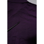Dolce & Gabbana Violet Cashmere Collared Polo T-shirt TSH86462-46
