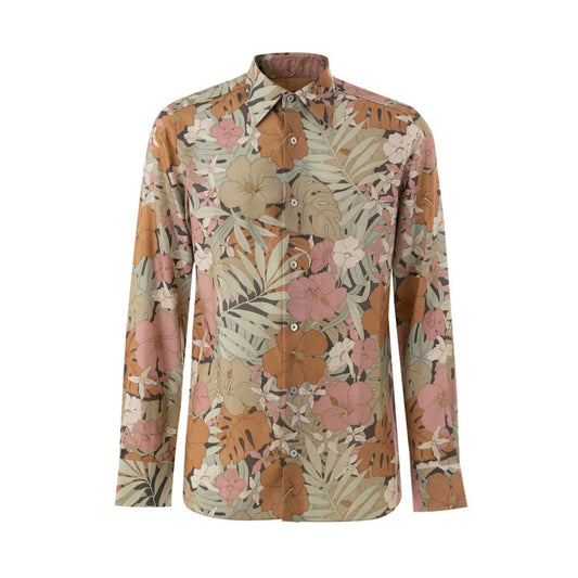 Tom Ford Multicolor Lyocell Pattern Shirt