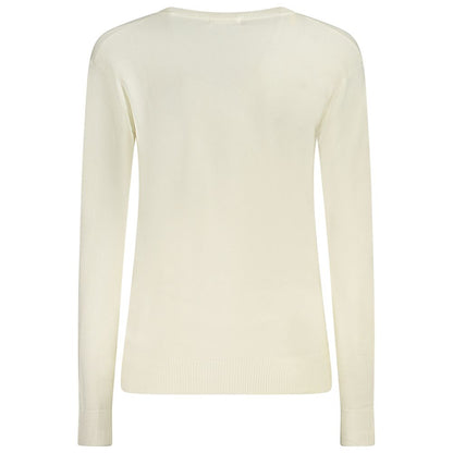 Guess Jeans Bianco Viscosa Women Sweater