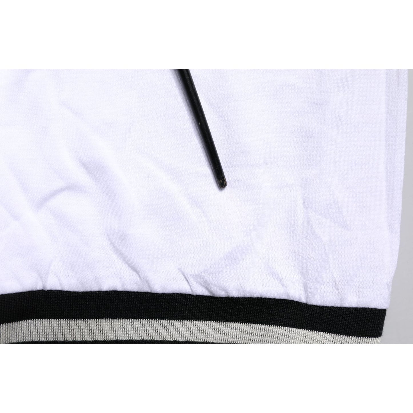 Dolce & Gabbana White Cotton DG Fashion Crew Neck Tee T-shirt