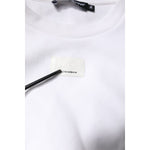 Dolce & Gabbana White Cotton Blend 3/4 Sleeves Blouse Top TSH87262-36