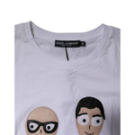 Dolce & Gabbana White #DGFAMILY Embroidery Cotton T-shirt TSH87277-36