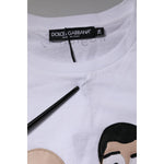 Dolce & Gabbana White #DGFAMILY Embroidery Cotton T-shirt TSH87277-36