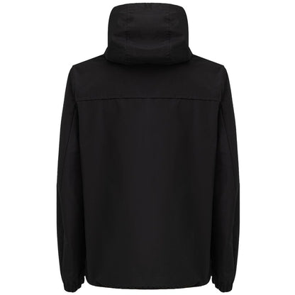 Dolce & Gabbana Black Polyester Jackets & Coat