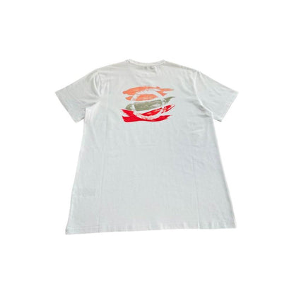 Trussardi Beachwear White Cotton Men's T-Shirt