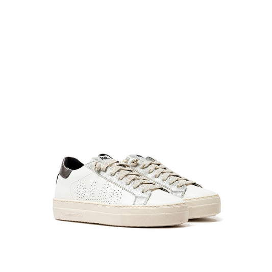 P448 White Leather Sneaker P-8012666-EU42/US12