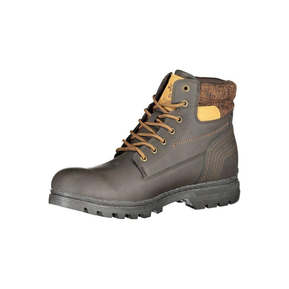Carrera Elegant Lace-Up Contrast Detail Boots CA-25558-EU40/US7