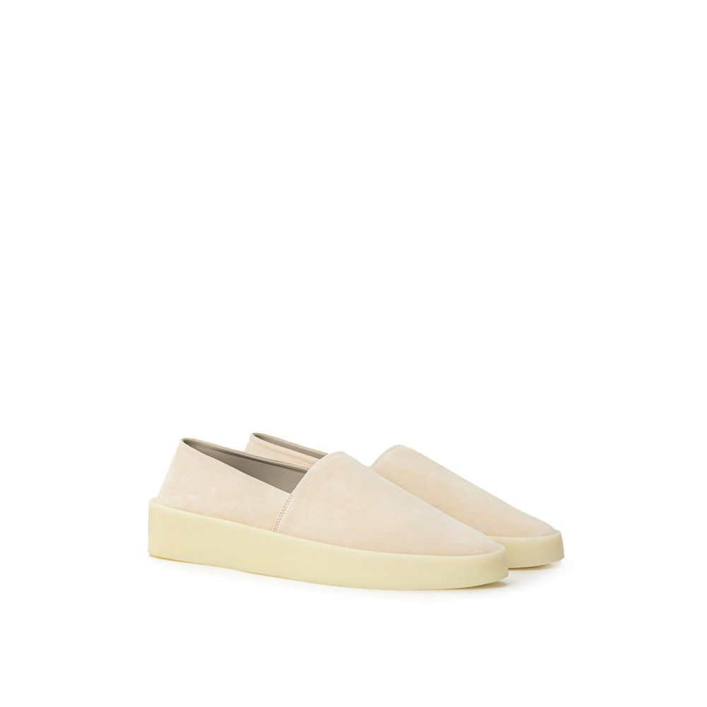 Fear Of God Beige Leather Slip-On Loafer