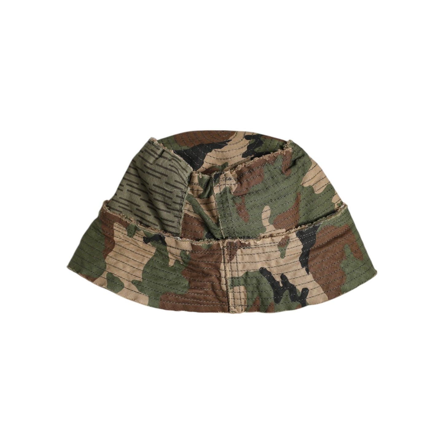 Dolce & Gabbana Multicolor Leopard Embellish Wide Brim Bucket Hat HAT9699-57