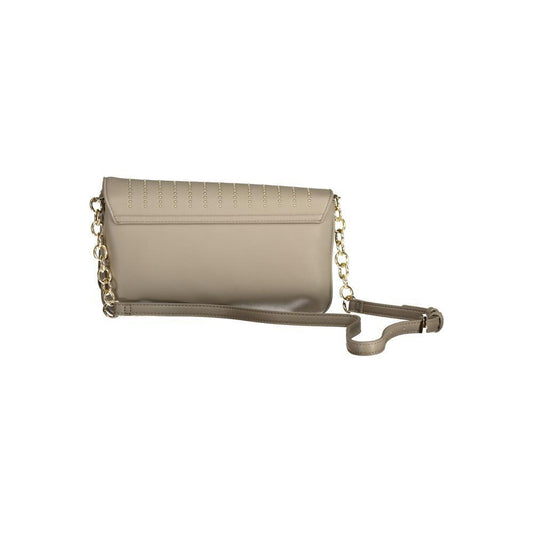 Mario Valentino Beige Polyethylene Handbag 1728,67403481248,Bags,Beige,Handbags - Women - Bags,Mario Valentino,New with tags,Women,Women - Bags Mario Valentino VA-24266