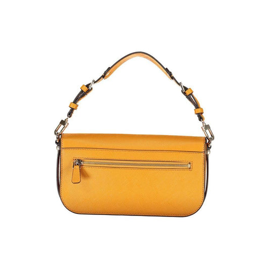 Guess Jeans Orange Polyethylene Handbag 1728,67403481248,Bags,Guess Jeans,Handbags - Women - Bags,New with tags,Orange,Women,Women - Bags Guess Jeans GU-23432