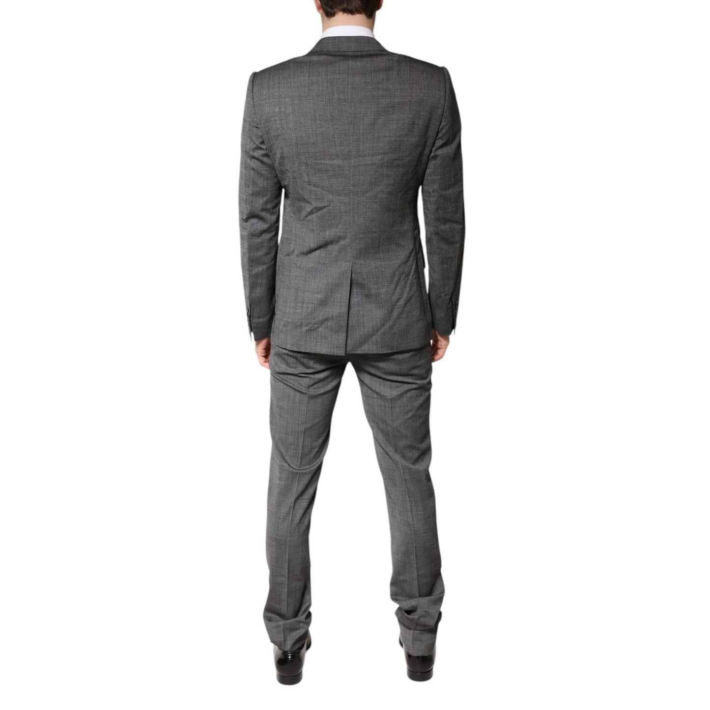 Dolce & Gabbana Gray Wool Single Breasted 2 Piece Suit KOS2306-48