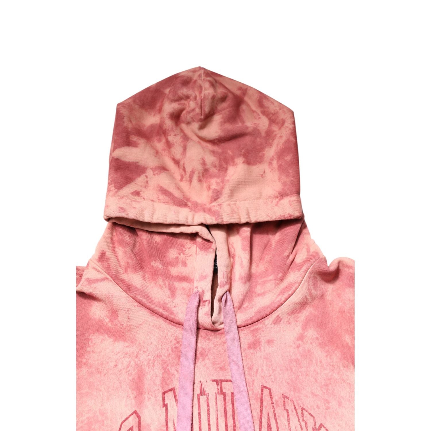 Dolce & Gabbana Pink Wash DG MILANO Hooded Pullover Sweater